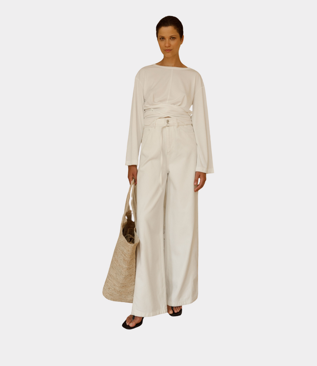 Club L'avenir sylas'cl top off white