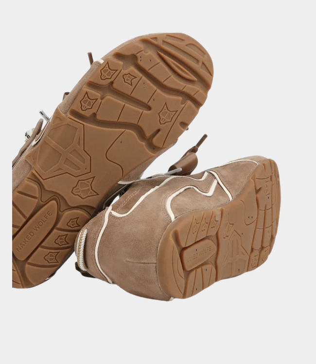 Naked Wolfe Adored Mushroom Suède – Dames Sneaker