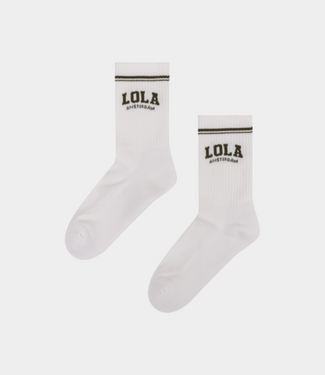 The Lola Club Lola socks army green