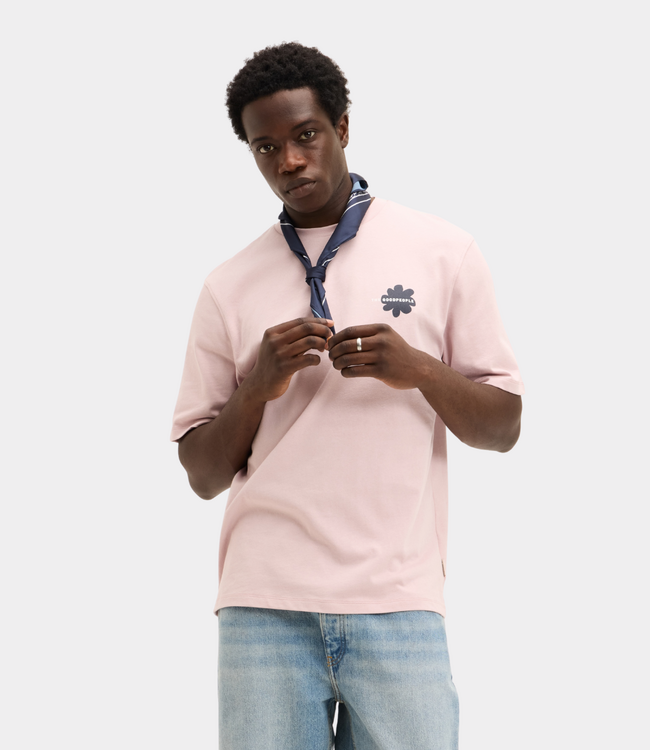 Goodpeople tobias tee soft mauve