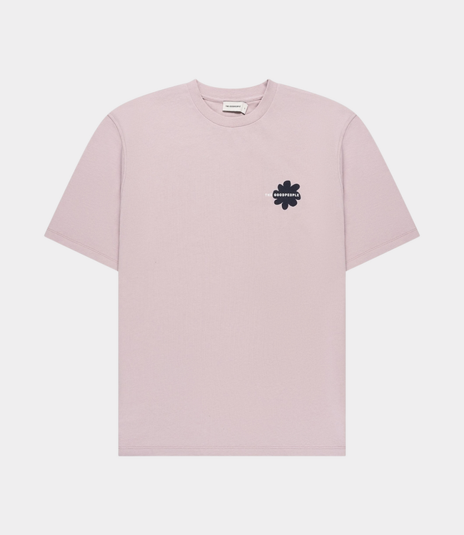 Goodpeople tobias tee soft mauve