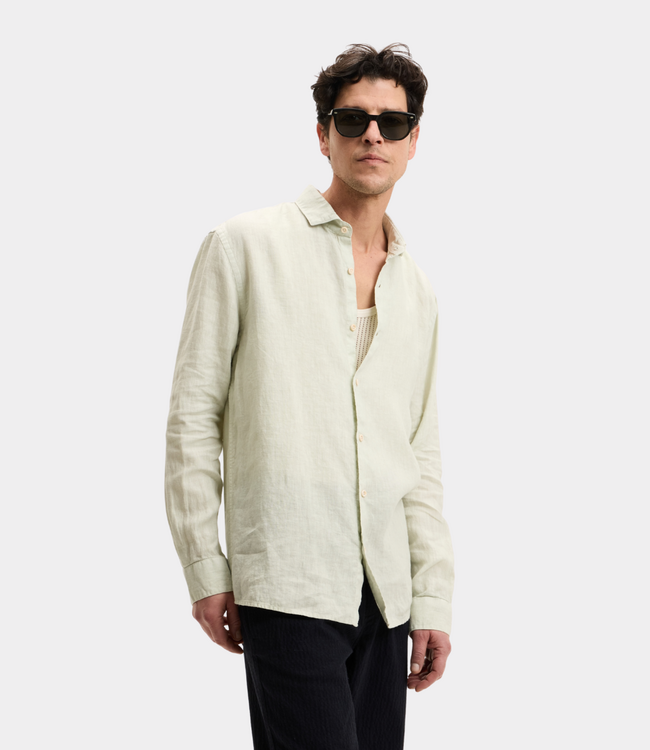 Goodpeople soho shirt mint green