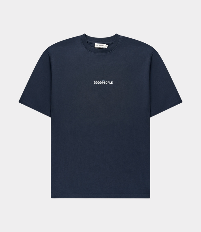 Goodpeople tex tee stone blue