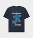 Goodpeople tex tee stone blue