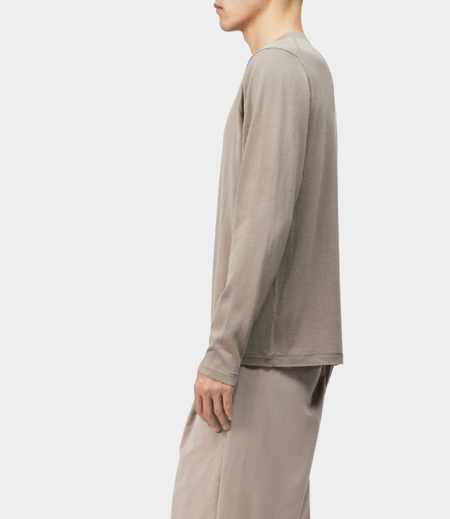 Drykorn Kiaan tee l/s brown