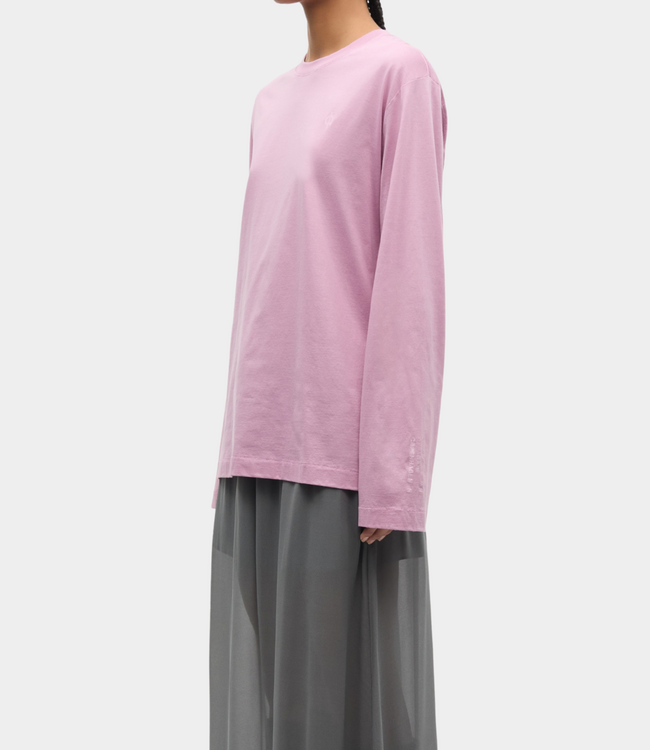 Samsoe Samsoe sadove ls t-shirt 15276 orchid stamp