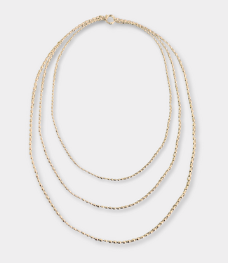 Bonnie Studios Jeanine Trio Necklace gold