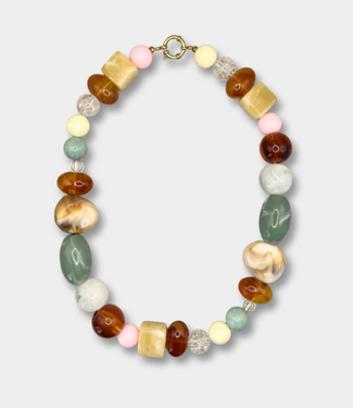 Bonnie Studios Candy pastel necklace mixed color