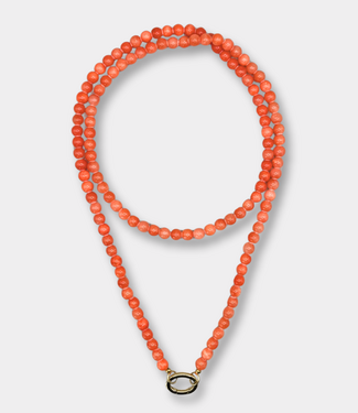 Bonnie Studios Noah necklace peach