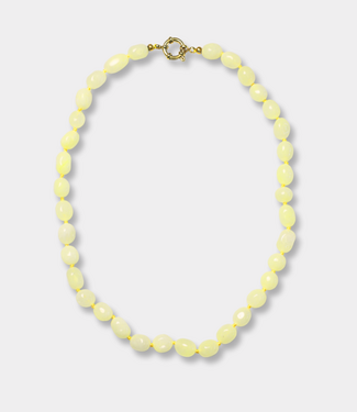 Bonnie Studios Bobby necklace butter yellow