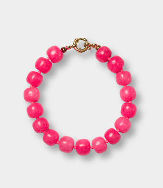 Bonnie Studios William bracelate neon pink