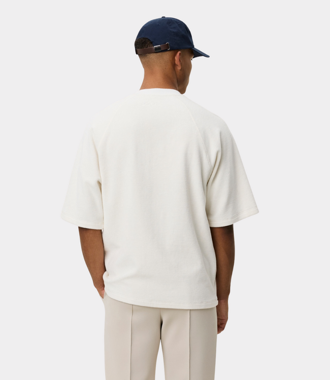 Les Deux sully towel t-shirt light ivory