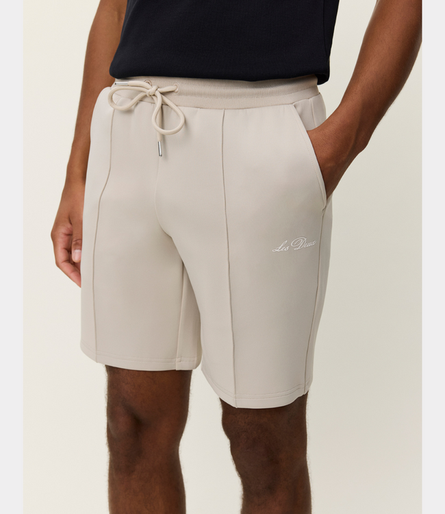 Les Deux ballier crew track shorts light sand