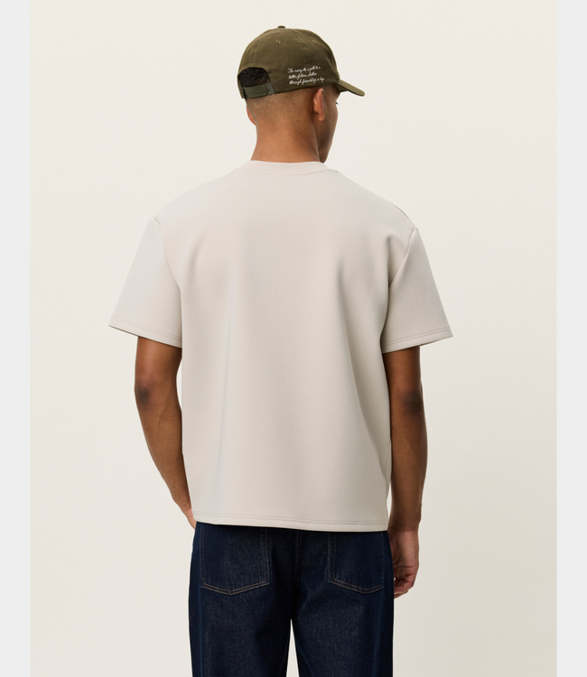 Les Deux ballier crew t-shirt light sand