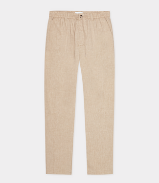 Les Deux como tapered slub pants light sand
