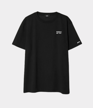 Denham hidden graphic tee ss sc black