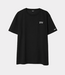 Denham hidden graphic tee ss sc black