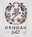 Denham seal graphic tee ss sc white