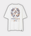 Denham seal graphic tee ss sc white