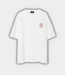 Denham seal graphic tee ss sc white