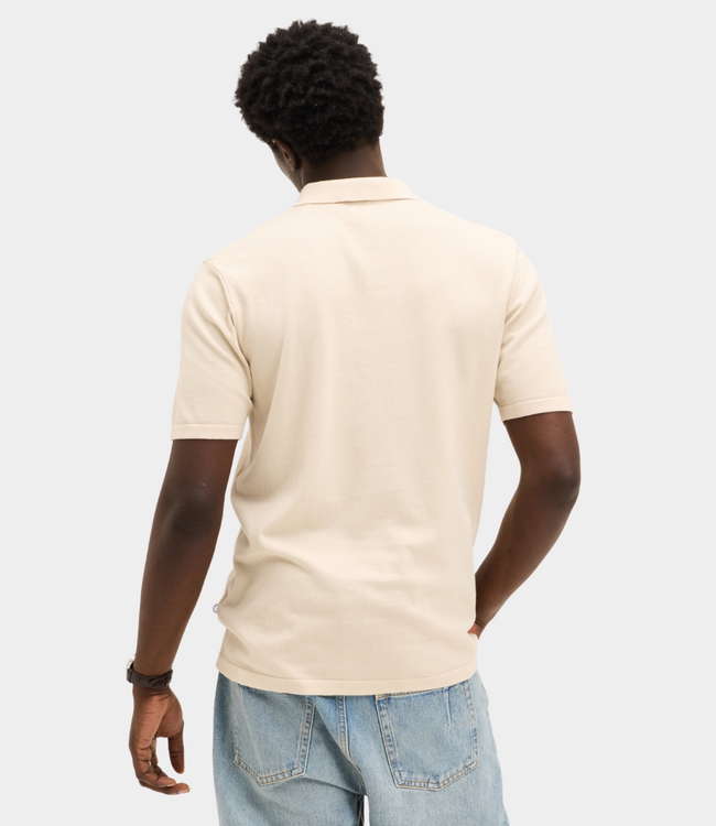 Goodpeople plan polo s/s sand