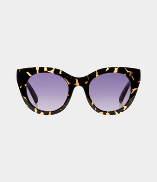 Komono Louise sunglass dark tortoise