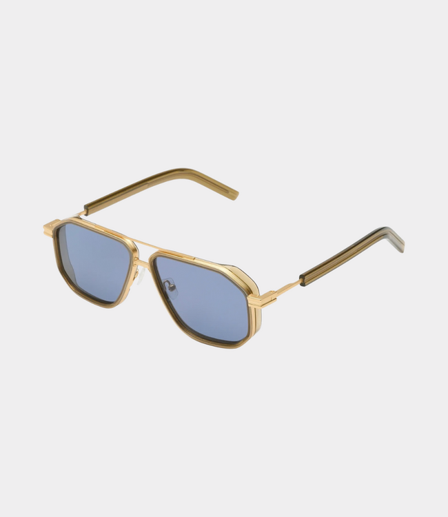 Komono Ronny sunglass gold algae