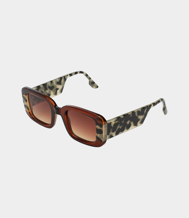 Komono Avery sunglass bronze bobcat