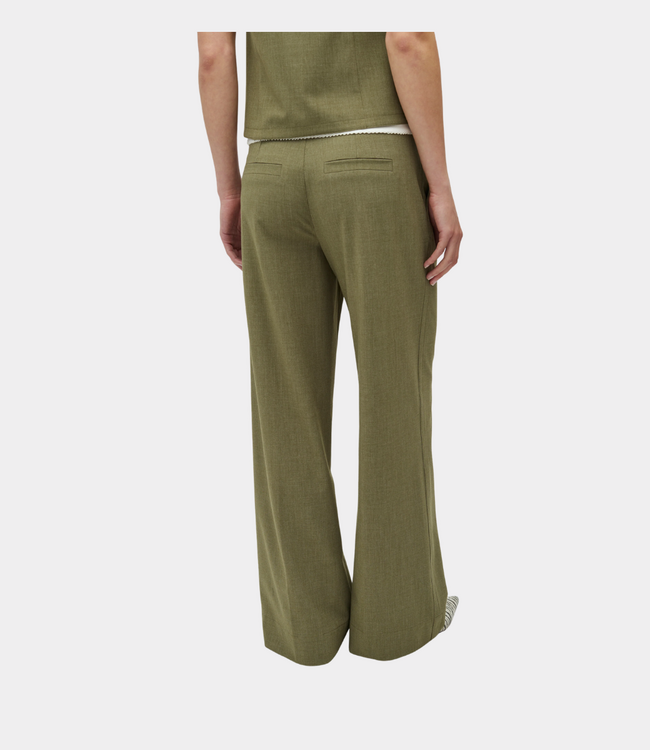 MbyM farin-m willah pant dusty olive melange