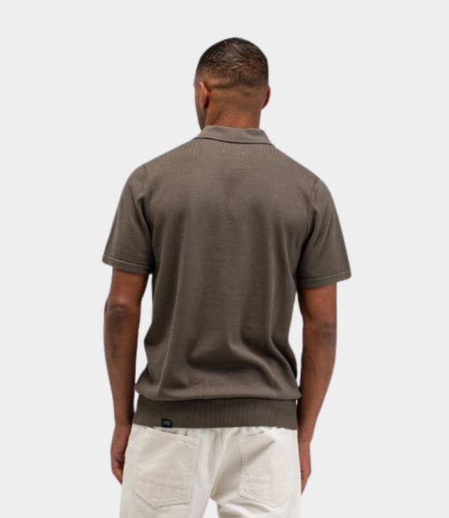 Butcher of Blue Clifden Co Polo SS Dk. Granite Green