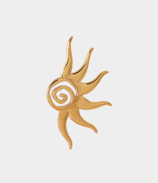 Label Kiki Sunflare hoop gold