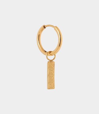 Label Kiki Mykonos hoop gold