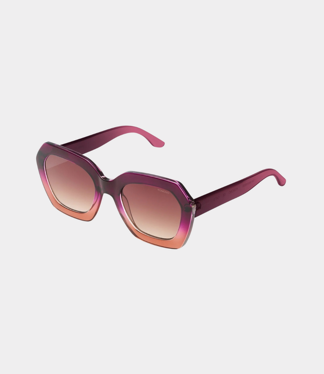 Komono Gwen sunglass metal fuchsia bloom