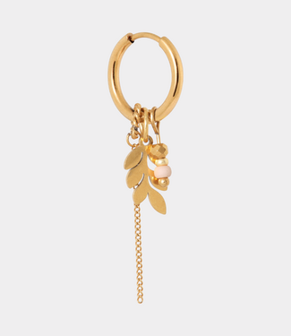 Label Kiki Chain olivia hoop gold