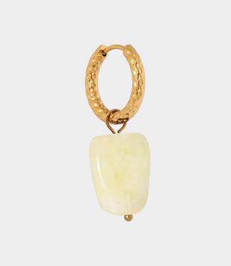 Label Kiki Butter yellow hoop gold