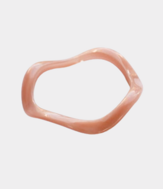 Label Kiki Pink wave bracelet