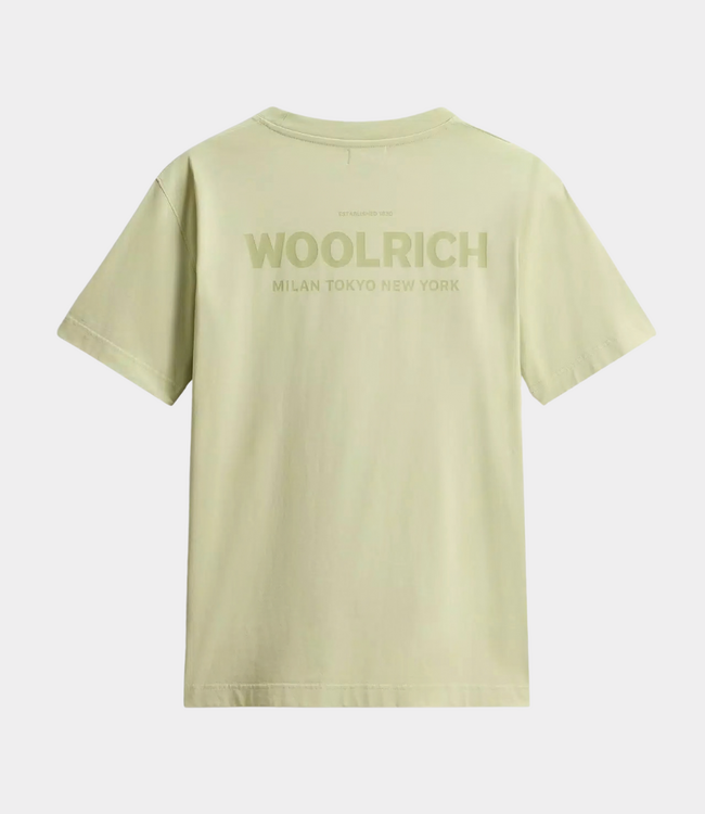 Woolrich Cotton graphic tee lint