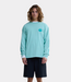 New Amsterdam logo longsleeve ocean wave/sea green