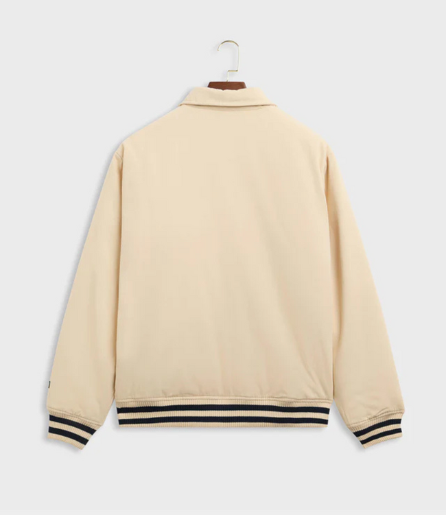 Mercer The Varsity Jacket Polo Off White – Classic College Jacket
