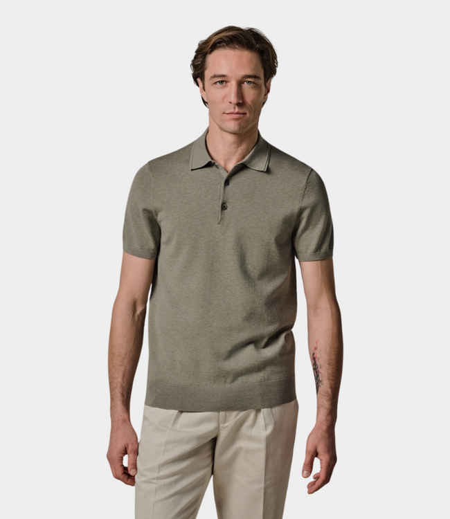 Profuomo polo ss m green