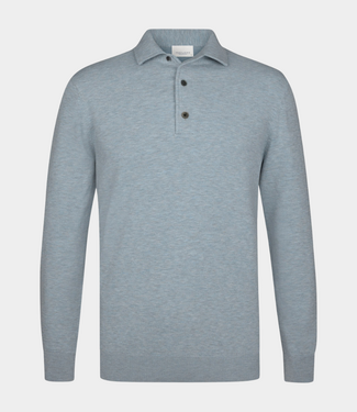 Profuomo polo onepiece ls blue