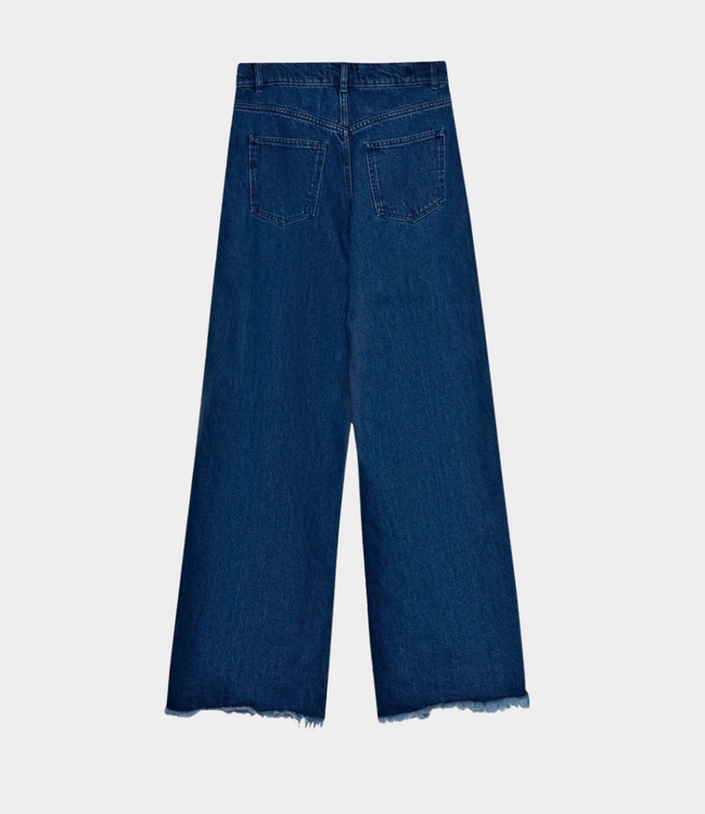 The New Society Denim extra wide pant indigo denim