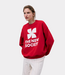 The New Society Logo sweat tulip red