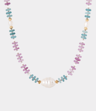 Label Kiki Marina necklace gold