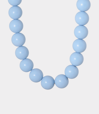 Label Kiki Aqua kiss necklace gold