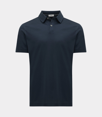 Gentiluomo polo 2 buttons ss dark navy