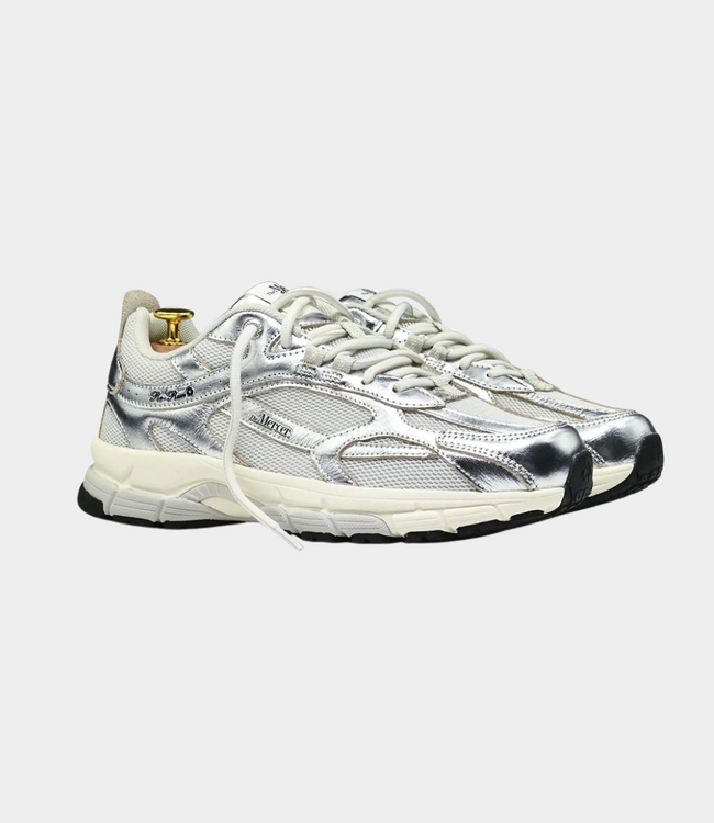 Mercer The re-run pine silver women's sneaker