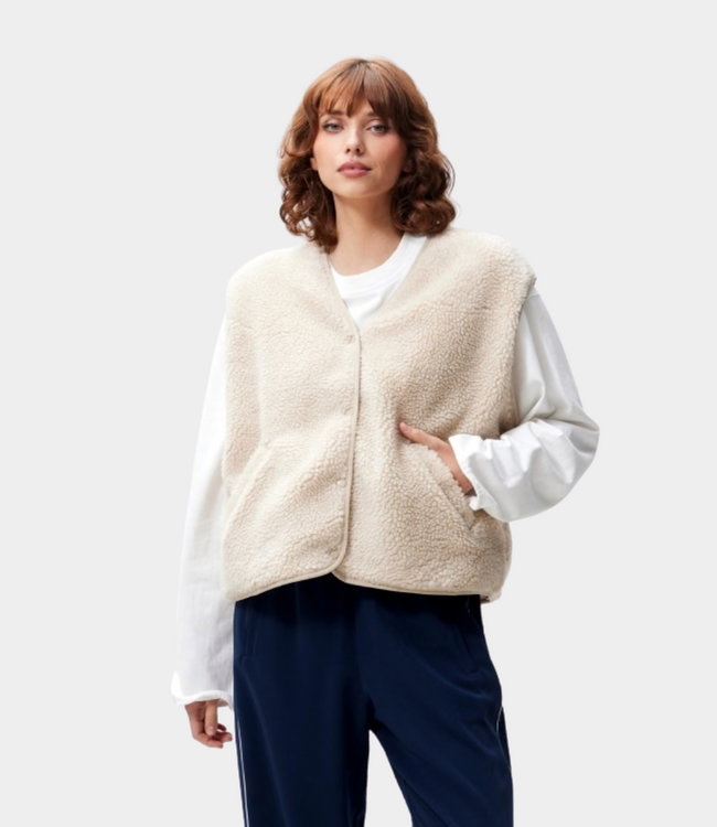 Catwalk Junkie Teddy bodywarmer cement