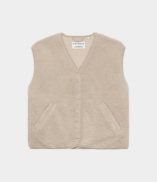 Catwalk Junkie Teddy bodywarmer cement