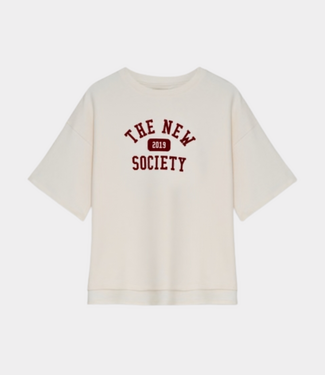 The New Society Ivy sweat tee ecru